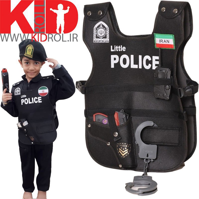 عکس جلیقه پلیس کودک